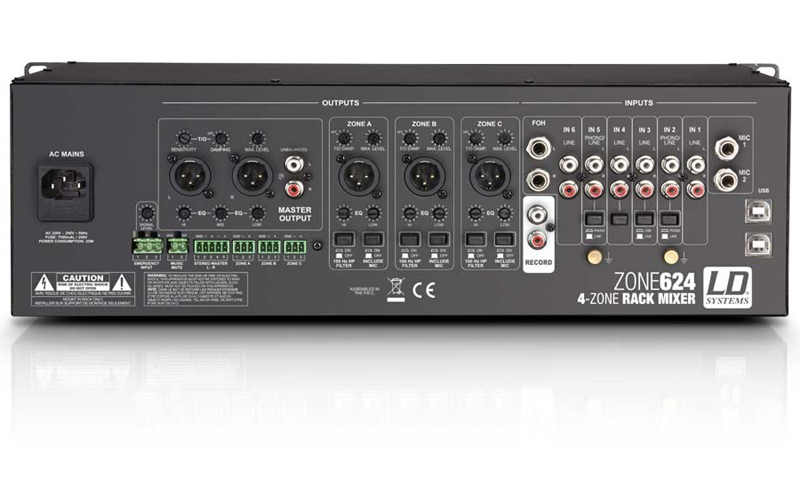 LD SYSTEMS ZONE 624 - Slika 4