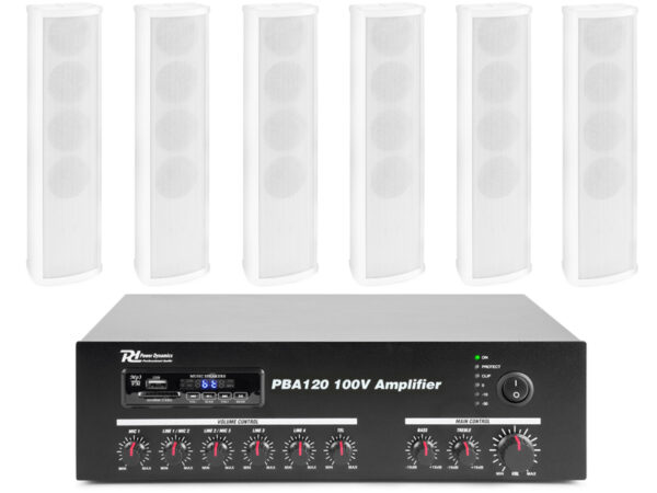 Tronios Power Dynamics PBA120 + 6 x ICS4