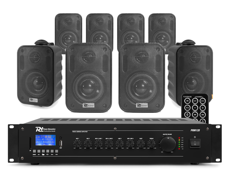 Tronios Power Dynamics PRM120 + 8 x BC30V