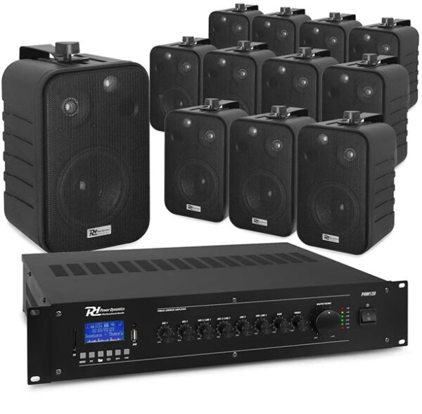 Tronios Power Dynamics PRM120 + 12 x BV40V