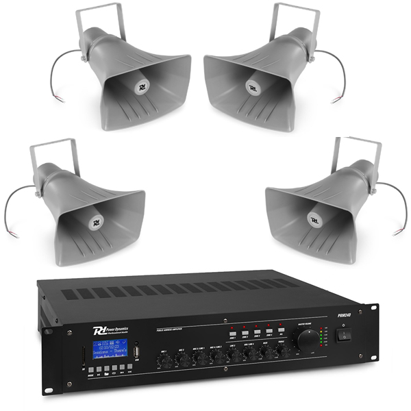 Tronios Power Dynamics PRM240 + 4 x HS40