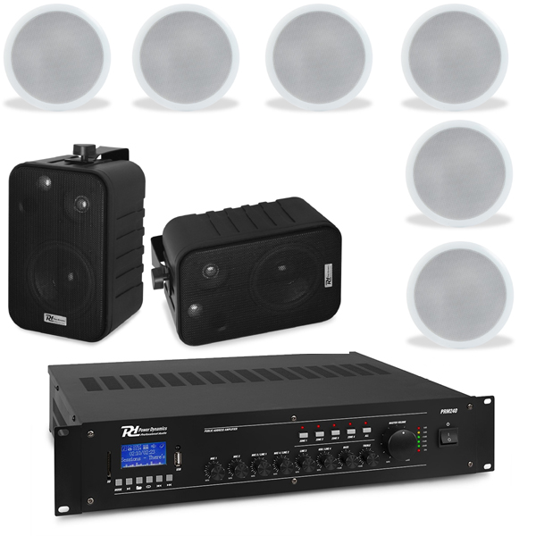 Tronios Power Dynamics PRM240 + 2 x BV40V + 6 x CSPB6