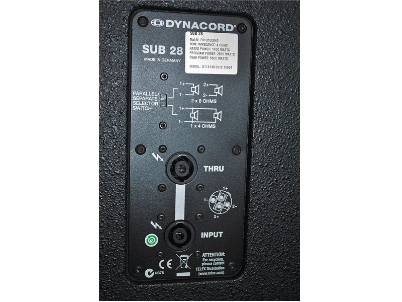 Dynacord Sub 28 - Slika 5